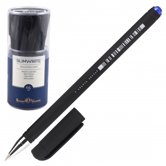 Ручка пишущий узел 0,5 мм, цвет чернил синий Black BrunoVisconti 20-0009