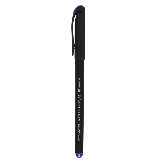 Ручка масляная, пишущий узел 0,5 мм, игольчатая, цвет чернил синий Black BrunoVisconti 20-0085