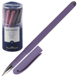 Ручка масляная, пишущий узел 0,5 мм, игольчатая, цвет чернил синий, ассорти 3 вида Rio BrunoVisconti 20-0096