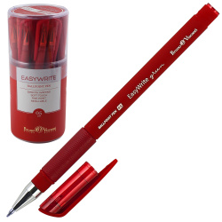 Ручка пишущий узел 0,5 мм, цвет чернил красный Red EasyWrite BrunoVisconti 20-0132