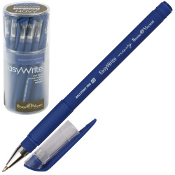 Ручка, пишущий узел 0,5 мм, цвет чернил синий, Navy, EasyWrite, BrunoVisconti, 20-0415
