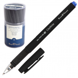 Ручка пишущий узел 1,0 мм, цвет чернил синий Black CityWrite BrunoVisconti 20-0015