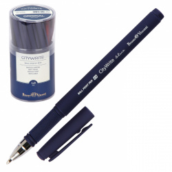 Ручка пишущий узел 1,0 мм, цвет чернил синий, ассорти 3 вида Original BrunoVisconti 20-0018