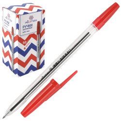Ручка пишущий узел 0,7 мм, цвет чернил красный Attomex 5073322