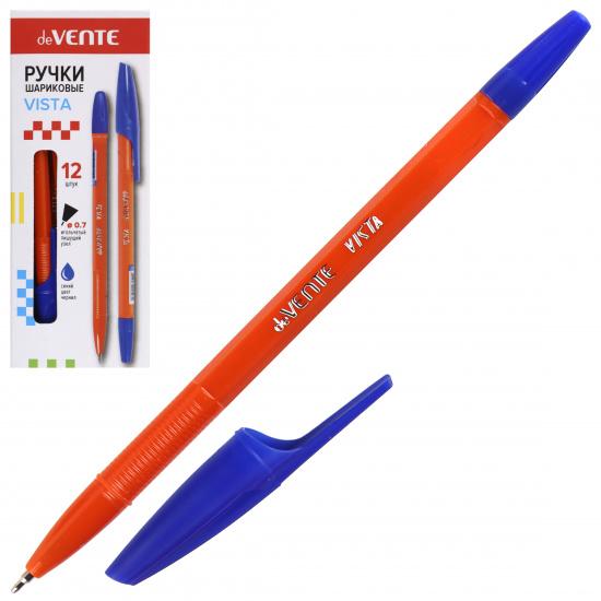 Ручка пишущий узел 0,7 мм, игольчатая, цвет чернил синий Vista deVENTE 5073328