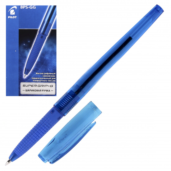 Ручка масляная, пишущий узел 0,7 мм, цвет чернил синий Pilot BPS-GG-F L