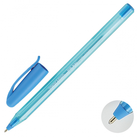Ручка шар 1,0 игольч трехгран тонир корп InkJoy 100 Cap однораз S0977340 гол к/к