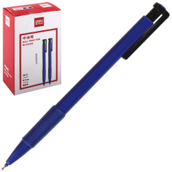 Ручка автоматическая, пишущий узел 0,7 мм, цвет чернил синий Deli 6546S-BL