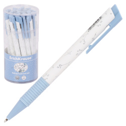 Ручка автоматическая, пишущий узел 0,7 мм, цвет чернил синий ColorTouch Frozen Beauty Matic&Grip Erich Krause 54527
