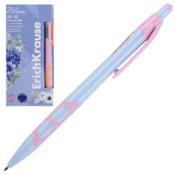 Ручка автоматическая, пишущий узел 0,7 мм, цвет чернил синий, ассорти 4 вида Pastel Bloom XR-30 Matic&Grip Erich Krause 61084