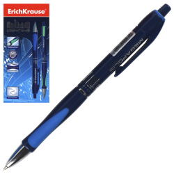 Ручка автоматическая, пишущий узел 0,7 мм, цвет чернил синий, ассорти 2 вида Erich Krause 31