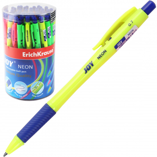 Ручка автоматическая, пишущий узел 0,7 мм, цвет чернил синий Erich Krause 46524