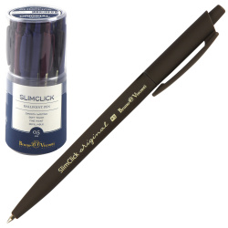 Ручка автоматическая, пишущий узел 0,5 мм, цвет чернил синий, ассорти 4 вида Original BrunoVisconti 20-0075