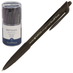 Ручка автоматическая, пишущий узел 0,7 мм, цвет чернил синий, ассорти 3 вида BrunoVisconti 20-0101