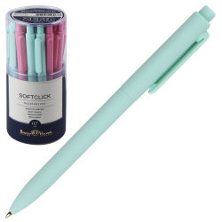 Ручка автоматическая, пишущий узел 0,7 мм, цвет чернил синий, ассорти 3 вида Zefir BrunoVisconti 20-0105