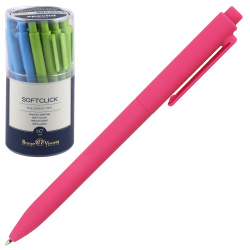 Ручка автоматическая, пишущий узел 0,7 мм, цвет чернил синий, ассорти 4 вида Special BrunoVisconti 20-0103