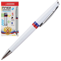 Ручка автоматическая, пишущий узел 0,7 мм, цвет чернил синий Триколор deVENTE 5070300