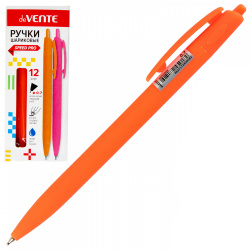 Ручка автоматическая, масляная, пишущий узел 0,7 мм, цвет чернил синий, ассорти 4 вида Intens Soft deVENTE 5070908
