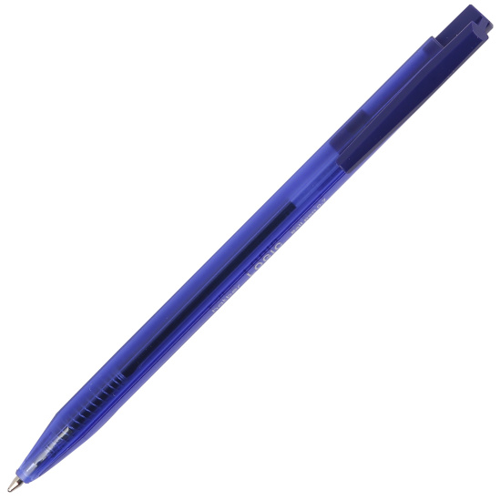 Ручка автоматическая, масляная, пишущий узел 0,7 мм, цвет чернил синий Logic Hatber BP_067908
