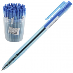 Ручка автоматическая, пишущий узел 0,7 мм, цвет чернил синий Стамм РШ500