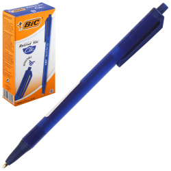 Ручка автоматическая, пишущий узел 1,0 мм, одноразовая, цвет чернил синий Round Stic Clic Bic 926376