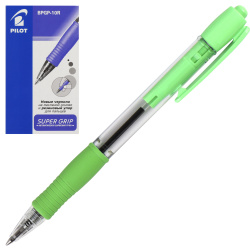Ручка автоматическая, масляная, пишущий узел 0,7 мм, цвет чернил синий Super grip Pilot BPGP-10R-F SG