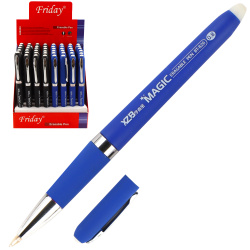 Ручка шариковая, Пиши-стирай, пишущий узел 0,8мм КОКОС 170373 FRIDAY