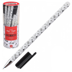Ручка гелевая, пиши-стирай, пишущий узел 0,5 мм, цвет чернил синий Cool Monsters КОКОС 212300