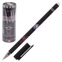 Ручка гелевая, пиши-стирай, пишущий узел 0,5 мм, цвет чернил синий Diamond КОКОС 231508