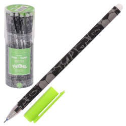 Ручка гелевая, пиши-стирай, пишущий узел 0,5 мм, цвет чернил синий Football КОКОС 231515