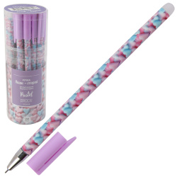 Ручка, гелевая, пиши-стирай, пишущий узел 0,5 мм, цвет чернил синий, Pastel, КОКОС, 252624