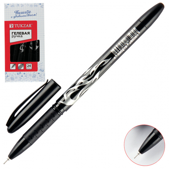 Ручка гелевая, пишущий узел 0,5мм Tukzar TZ 2136
