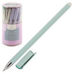 Ручка гелевая, пиши-стирай, пишущий узел 0,5 мм, цвет чернил синий Slim Soft Pastel LOREX LXEPSS-PS4