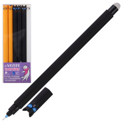 Ручка, гелевая, пиши-стирай, пишущий узел 0,5 мм, цвет чернил синий, 3 вида, Lady Kitty, deVENTE, 5051452