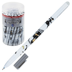 Ручка гелевая, пиши-стирай, пишущий узел 0,5 мм, цвет чернил синий Вэнсдей Centrum 73083