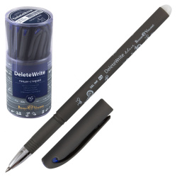 Ручка гелевая, пиши-стирай, пишущий узел 0,5 мм, цвет чернил синий DeleteWrite Art Boys BrunoVisconti 20-0234