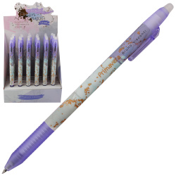 Ручка, гелевая, пиши-стирай, автоматическая, пишущий узел 0,5 мм, цвет чернил синий, DeleteSlimClick, Primavera, BrunoVisconti, 20-0319/70