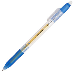Ручка гелевая Пиши-стирай автоматическая 0,5 BrunoVisconti CrystalSlimDelete 20-0319/01 син диспл