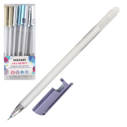 Ручка гелевая, пиши-стирай, пишущий узел 0,5 мм, цвет чернил синий Ventana Mazari M-5464-70*