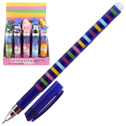 Ручка гелевая, пиши-стирай, пишущий узел 0,5 мм, цвет чернил синий INTENSITY CARTOON Mazari M-5424T-70