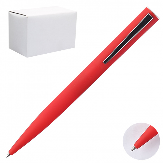 Ручка шариковая, цвет корпуса красный Schreiber AN 1801YF