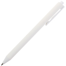 Ручка логотипная, шариковая, автоматическая, пишущий узел 0,5 мм, цвет корпуса белый ArtClick BrunoVisconti 19-0281/1