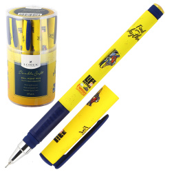 Ручка детская шариковая, 0,7мм, синий YOUTH.WILD SNEAKERS Slim Soft LOREX LXOPDS-YT2