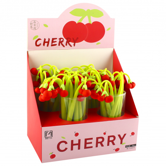 Ручка детская шариковая, 0,7 мм, цвет чернил синий Cherry КОКОС 215862 Pinmu