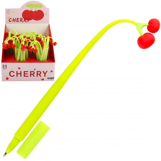 Ручка детская шариковая, 0,7 мм, цвет чернил синий Cherry КОКОС 215862 Pinmu