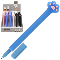 Ручка детская гелевая, 0,5 мм, цвет чернил синий КОКОС 311420 SHEN CHAO