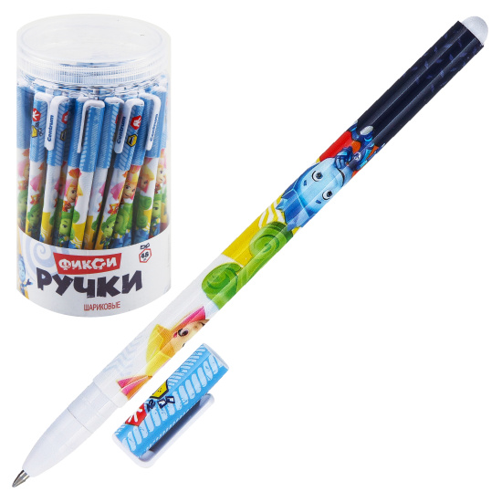 Ручка детская шариковая, 0,7 мм, цвет чернил синий Фиксики Centrum 83349