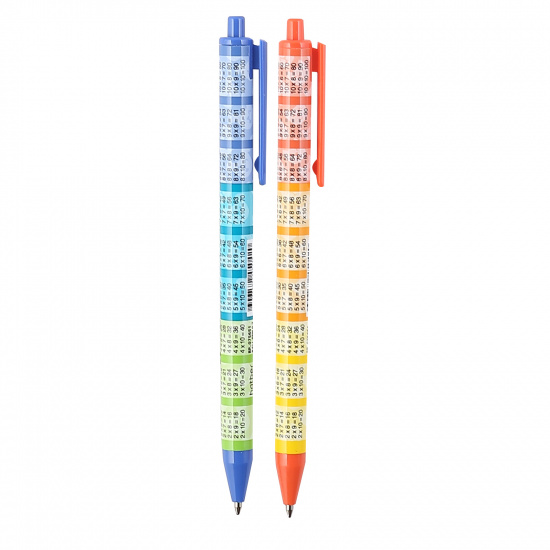 Ручка детская автоматическая, шариковая, 0,7 мм, цвет чернил синий 2х2 Hatber BP_075651