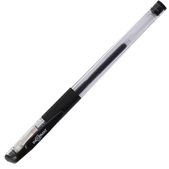 Ручка гелевая, пишущий узел 0,5 мм, цвет чернил черный inФОРМАТ GPB02-K