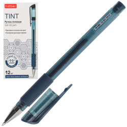 Ручка гелевая, пишущий узел 0,5 мм, цвет чернил синий Tint Hatber GP_083464